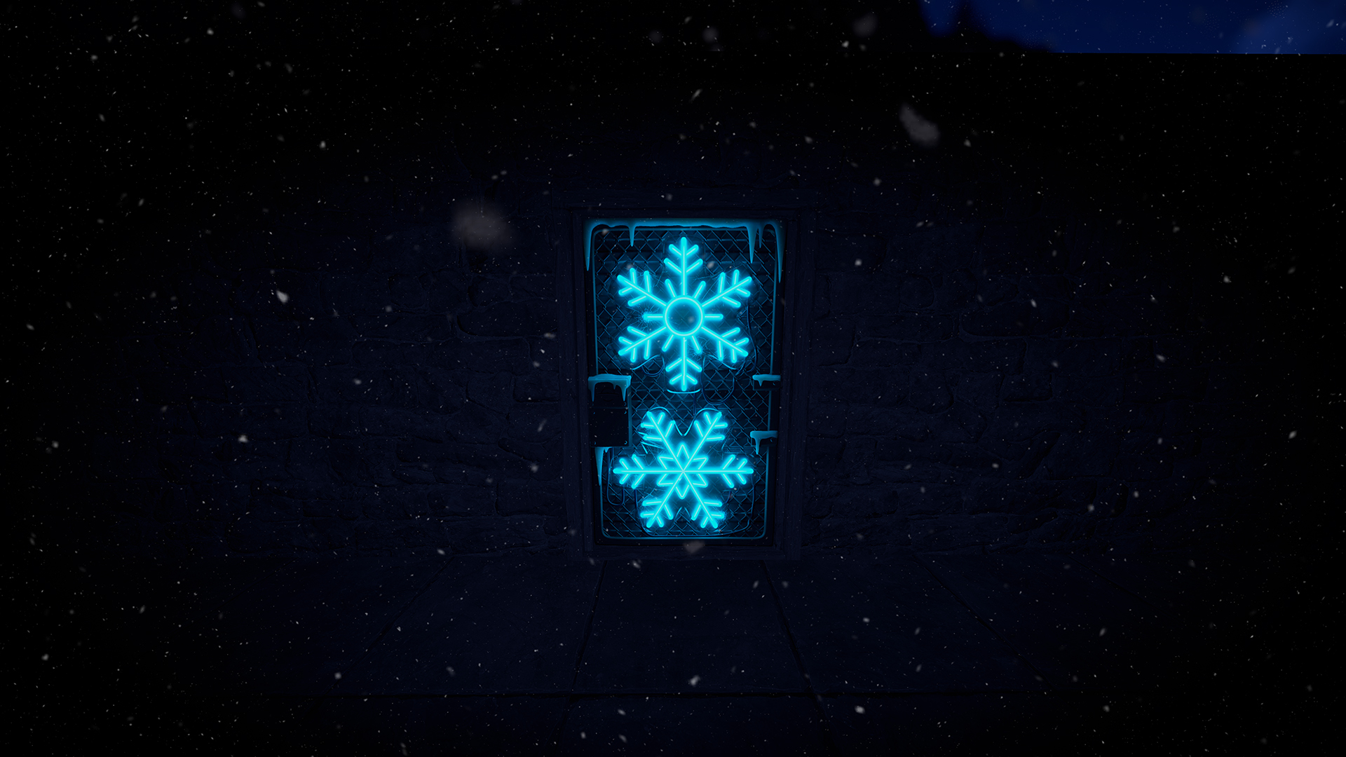 Snowfall Door