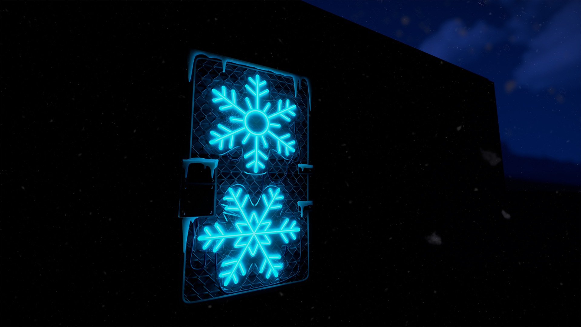 Snowfall Door