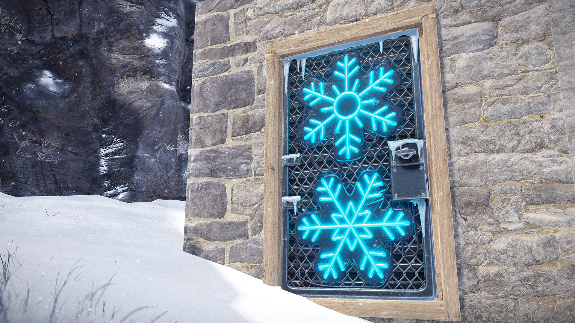 Snowfall Door