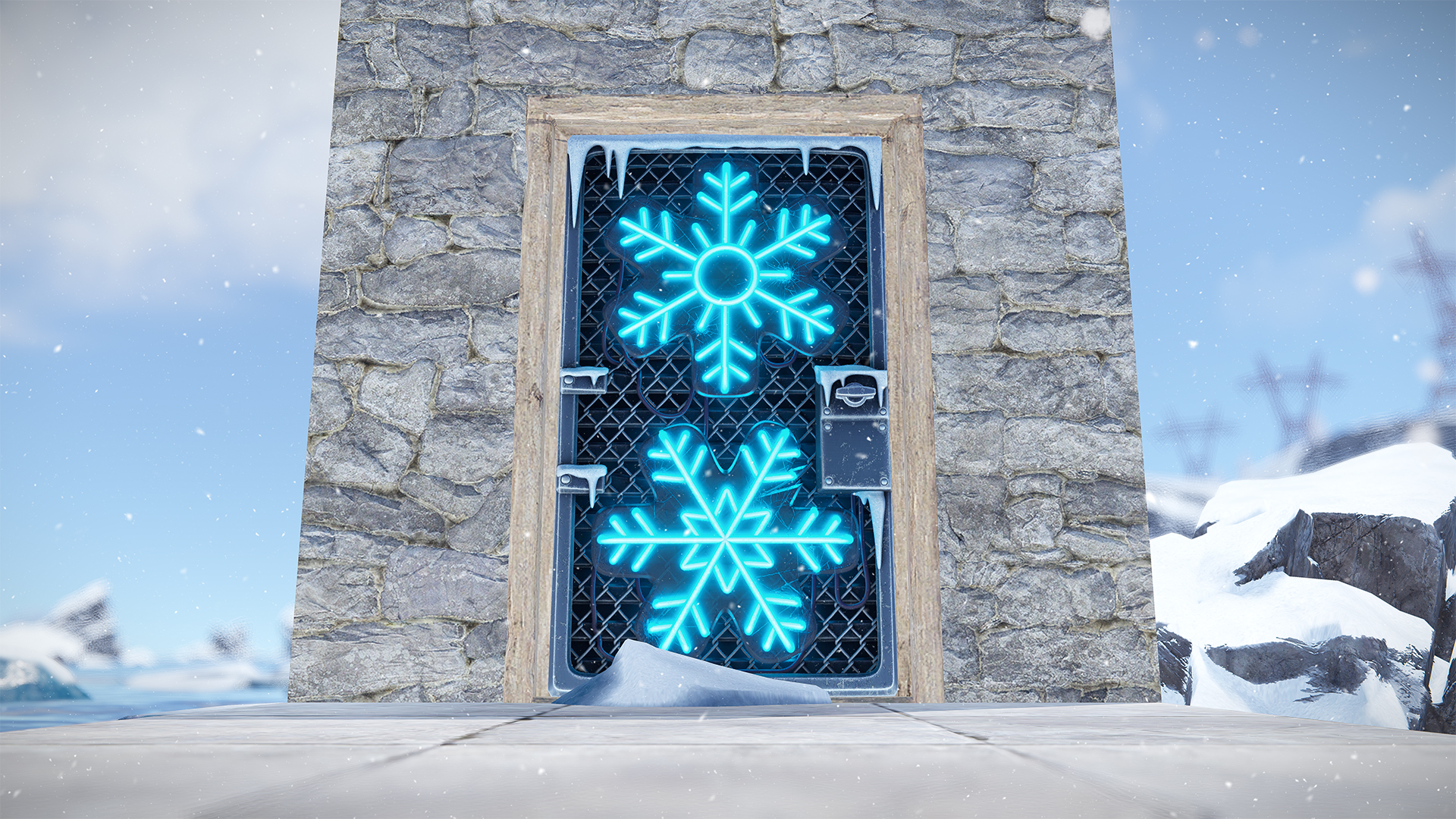 Snowfall Door
