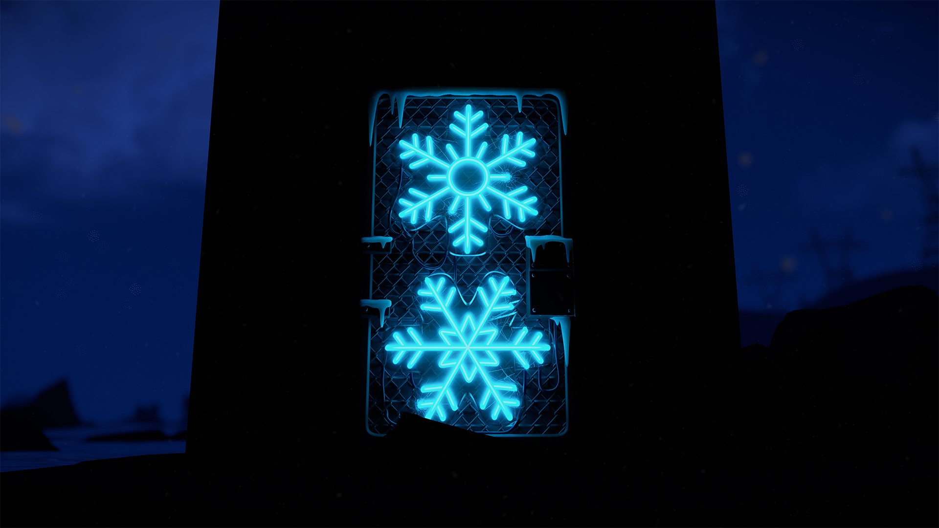 Snowfall Door