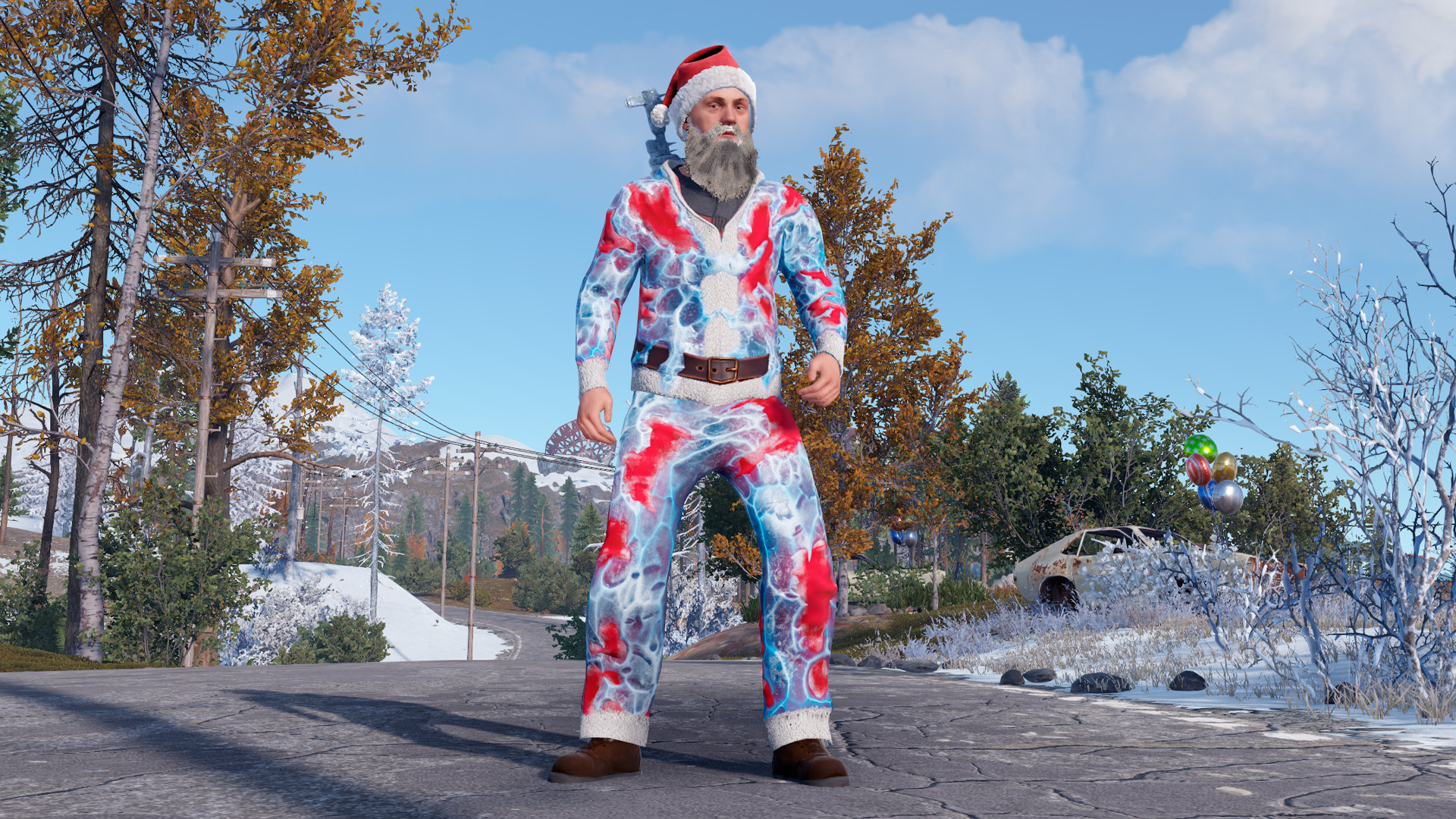 Frozen Santa Pants