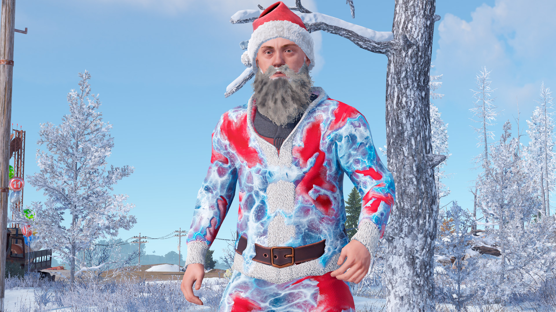 Frozen Santa Pants