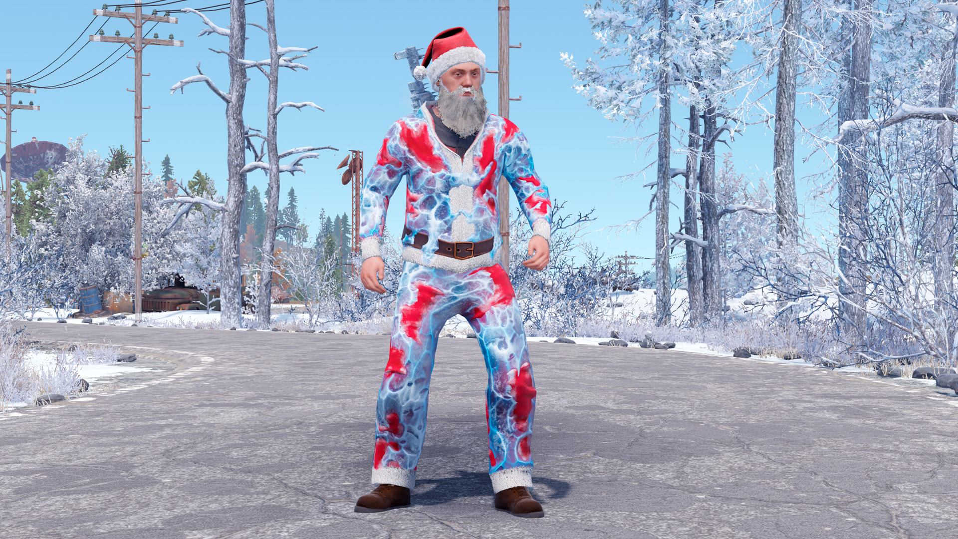 Frozen Santa Pants