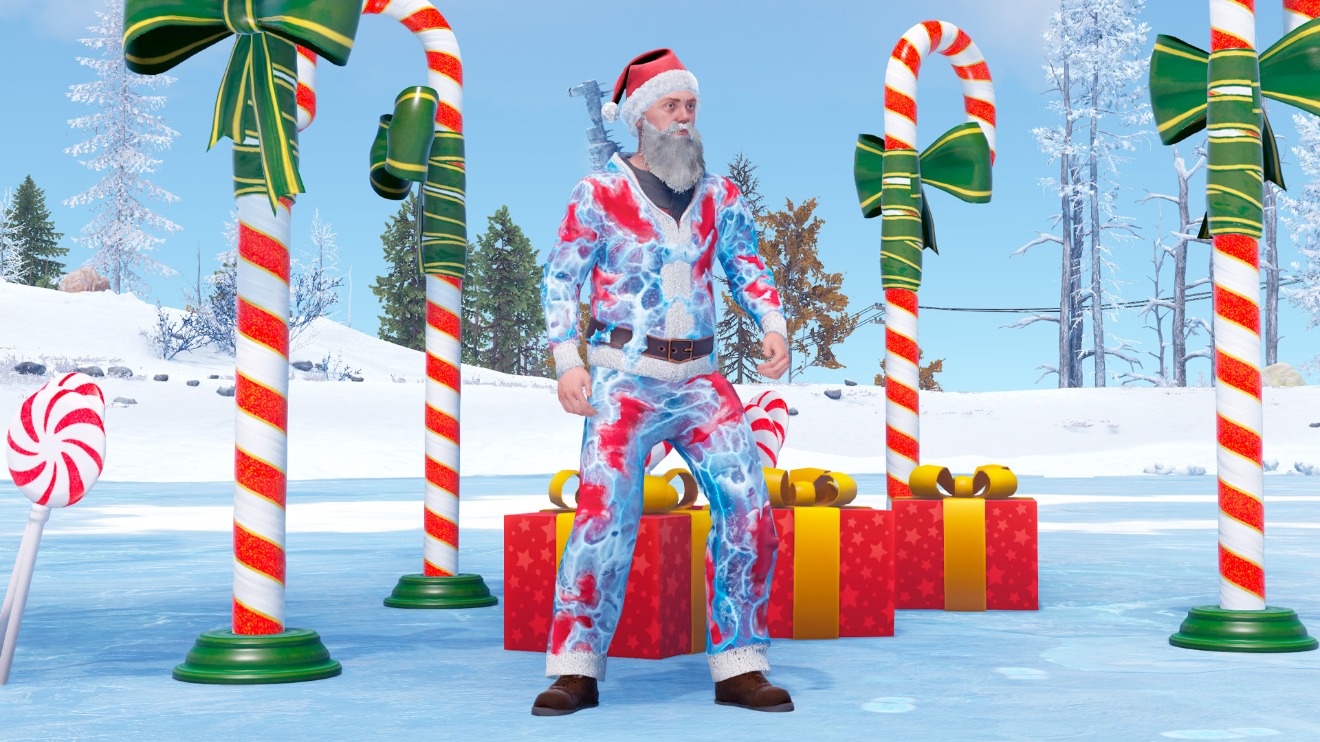 Frozen Santa Pants