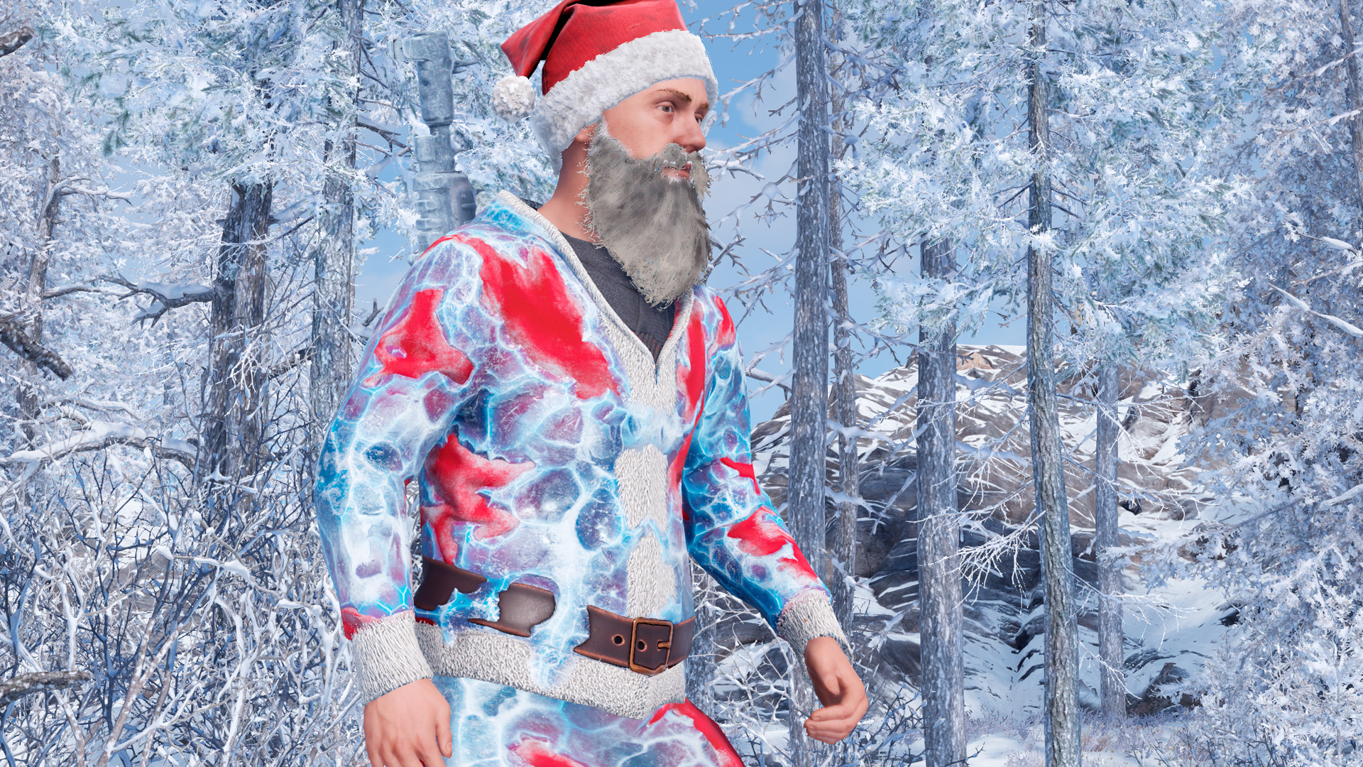 Frozen Santa Hoodie