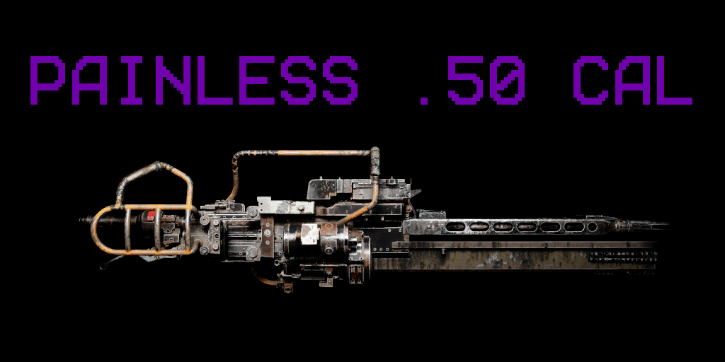 Painless, the .50 Cal HMG (from Forever Winter) – Barotrauma Mod