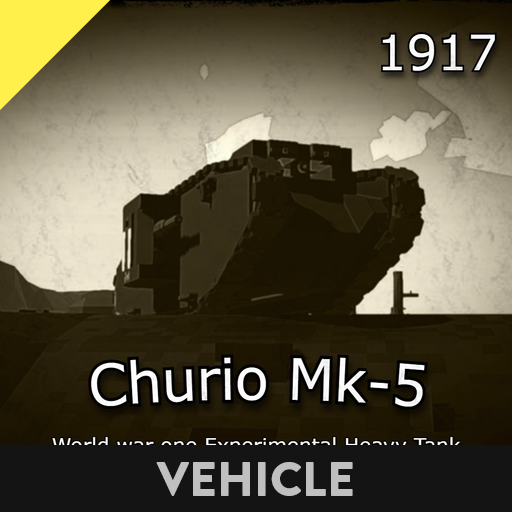 Churio Mk-5 Experimental World War one Heavy tank