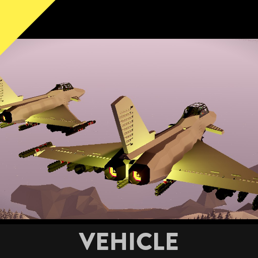 大蛮族重工製　最新鋭主力ジェット戦闘爆撃機　XM-23（EF2000風味） Fighter Bomber（EF2000）