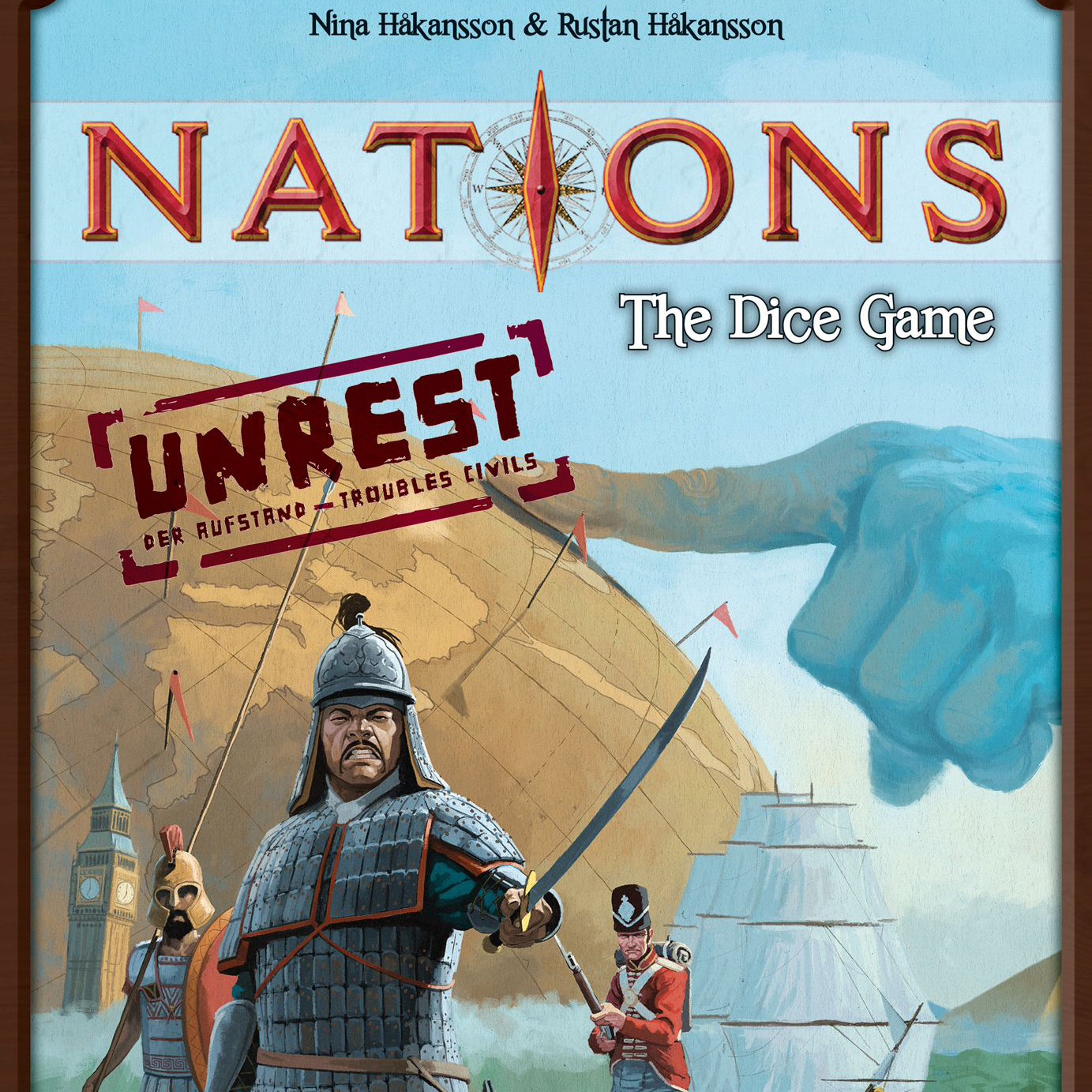 Nations: The Dice Game + Unrest Expansion