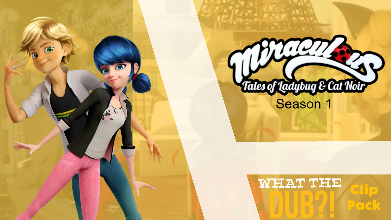 Miraculous Ladybug season 1 Pack