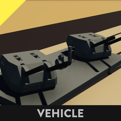 大蛮族軍事連合標準規格　艦艇用主砲　HSS-01　Main gun for ships