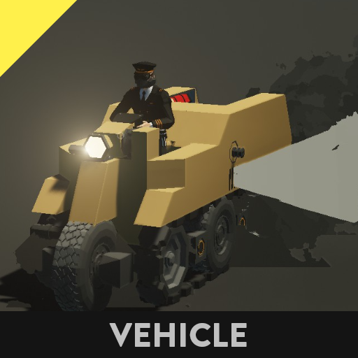 大蛮族重工製　小型人員輸送車両　HT-04（ケッテンクラート風味）Small Personnel Carrier (Kettenkrad)