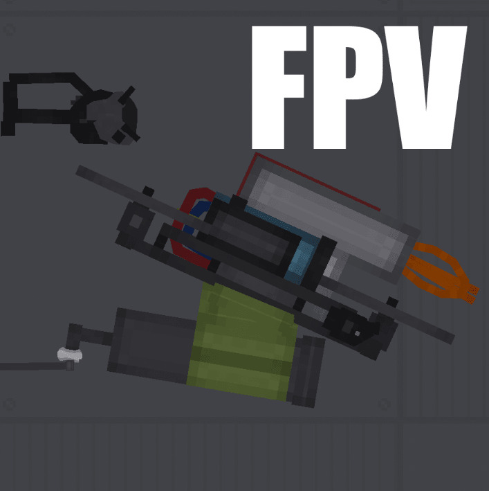 FPV fibre-optic controlled drone
