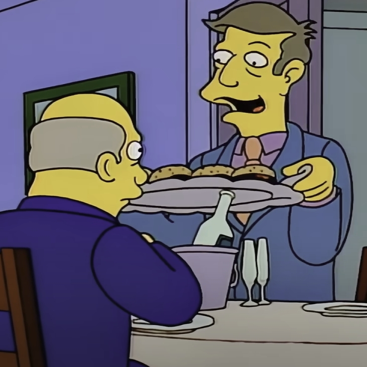 Steamed Hams but it's a Rythm Rift