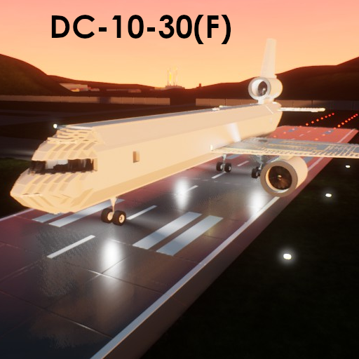 McDonnell Douglas DC-10-30(F) blank Livery