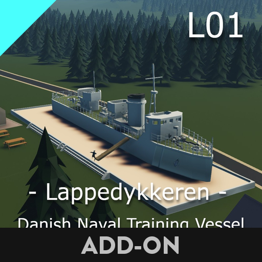 Lappedykkeren - L01 Ground based Training Vessel  1959-2008