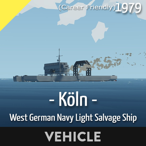 Köln - West German Light Salvage Ship (LSS-1)