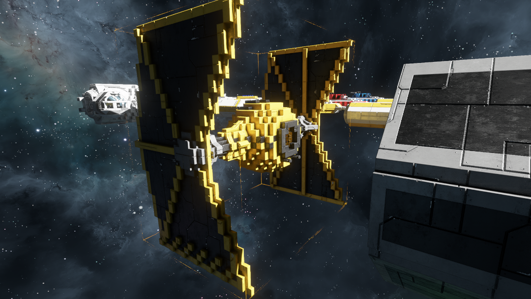 2:1 Tie Fighter Mining