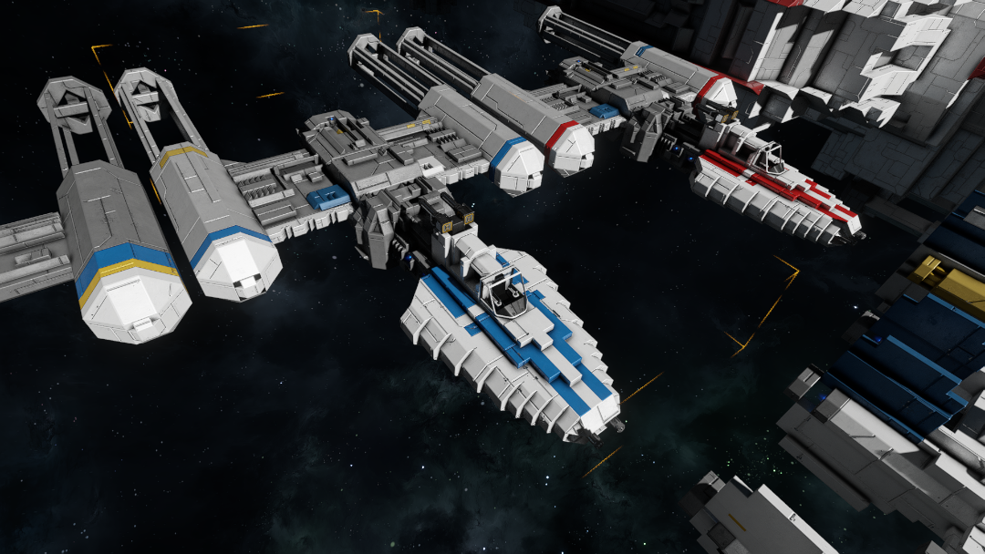 2:1 Y wing Resistance Blue Squadron