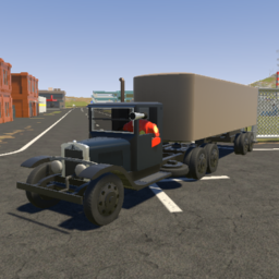 ThreeM Trucker hauler 1932 with box trailer