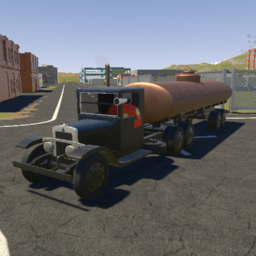 ThreeM Trucker hauler 1932 with tanker trailer
