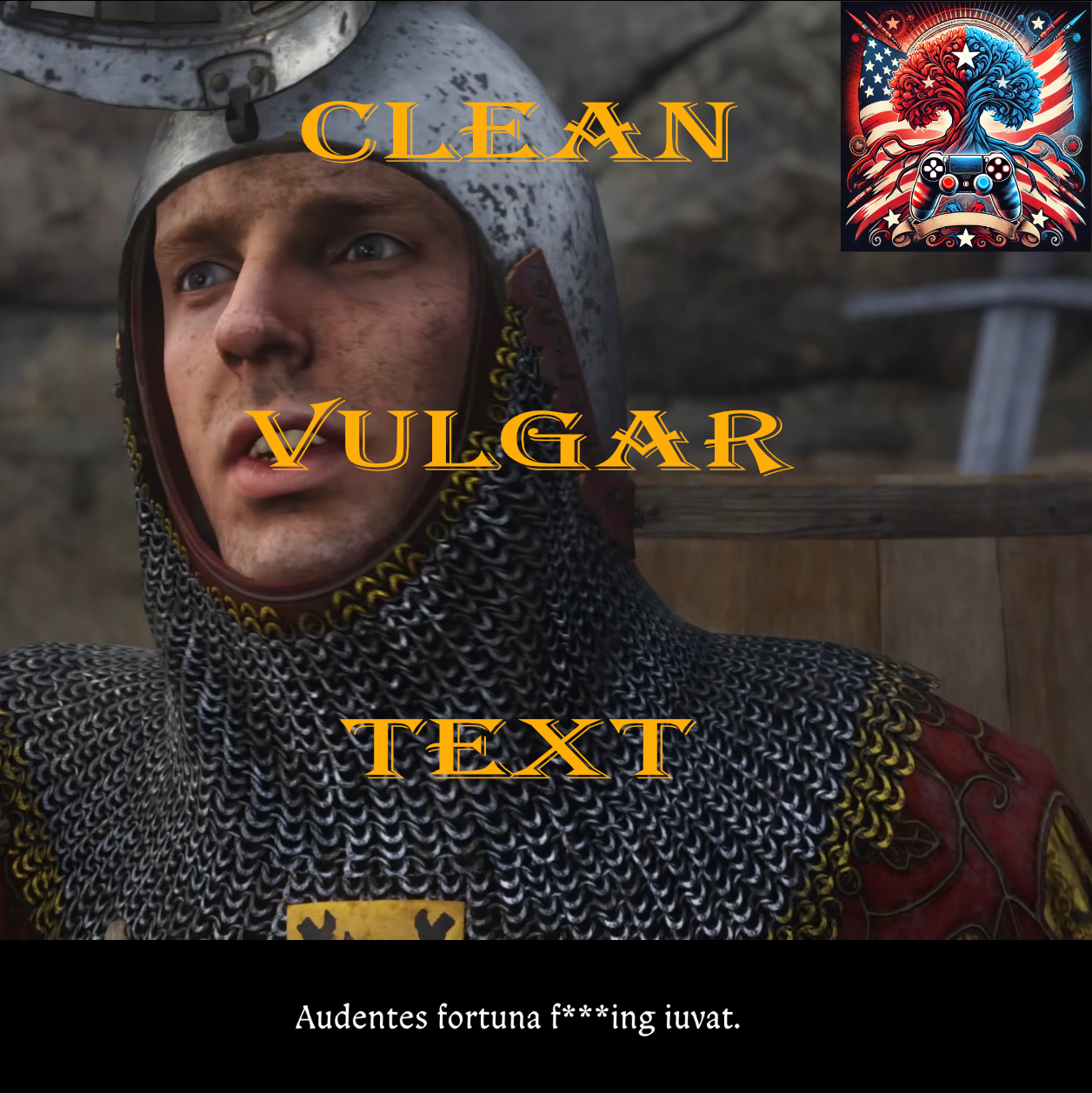 Clean Vulgar Text and Audio