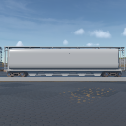 5125 CFPD Cylindrical 5 Bay Hopper