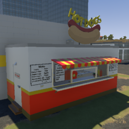 Hot dog shop