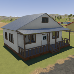 Small suburban house