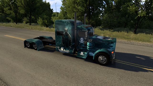Horror theme Peterbuilt viper2 379/389 Truck Skin