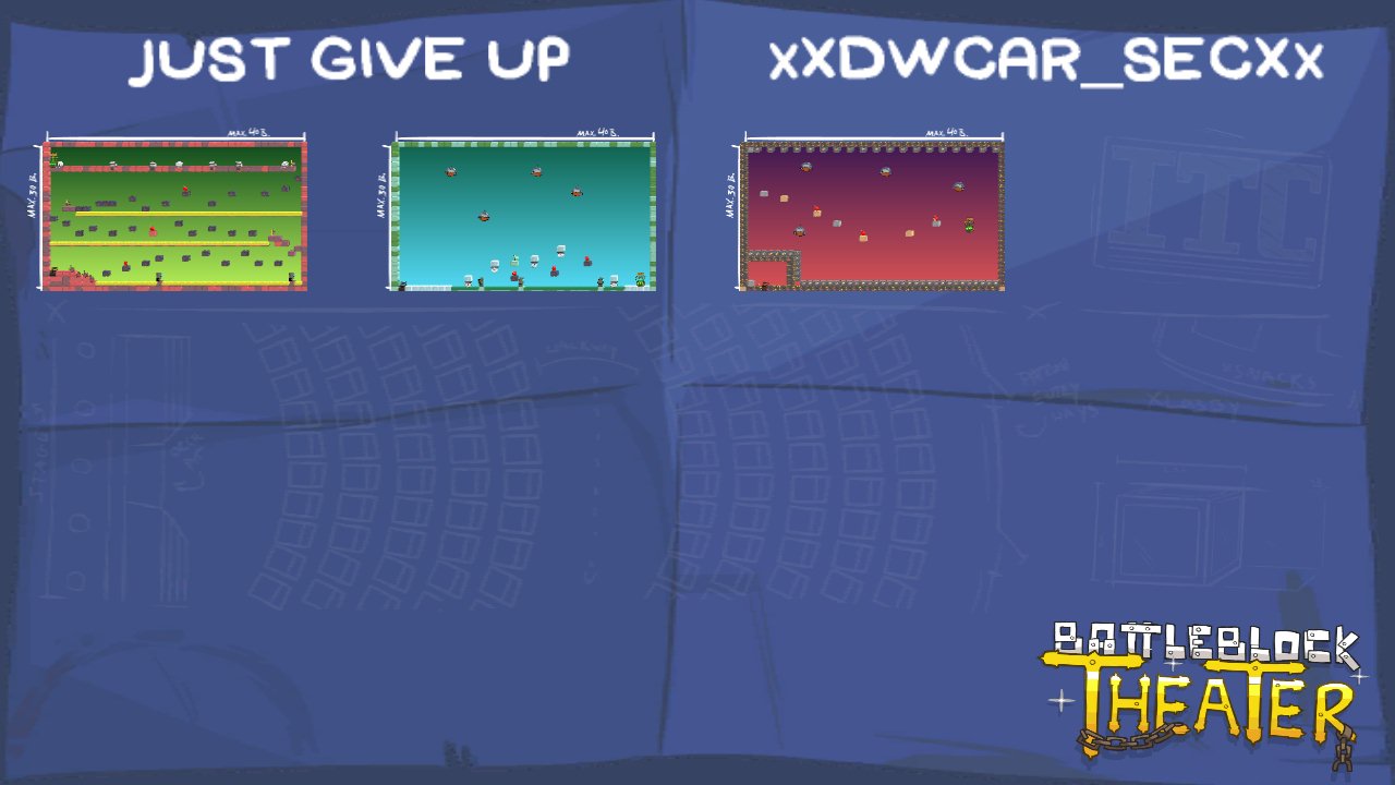 JUST GIVE UP