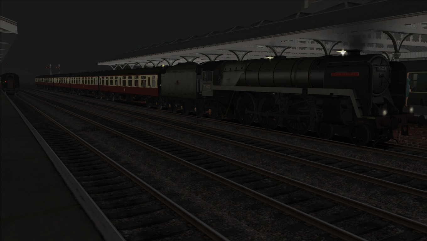 [maxguzzi] Treno diretto serale delle 21.00 per Bishop Auckland....(Class 6MT Clan) / Train evening of 21:00 to Bishop Auckland