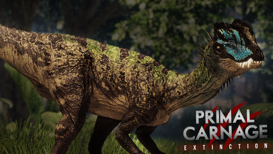 Tropical Mountain Dilophosaurus