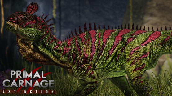 Pink Wave Cryolophosaurus
