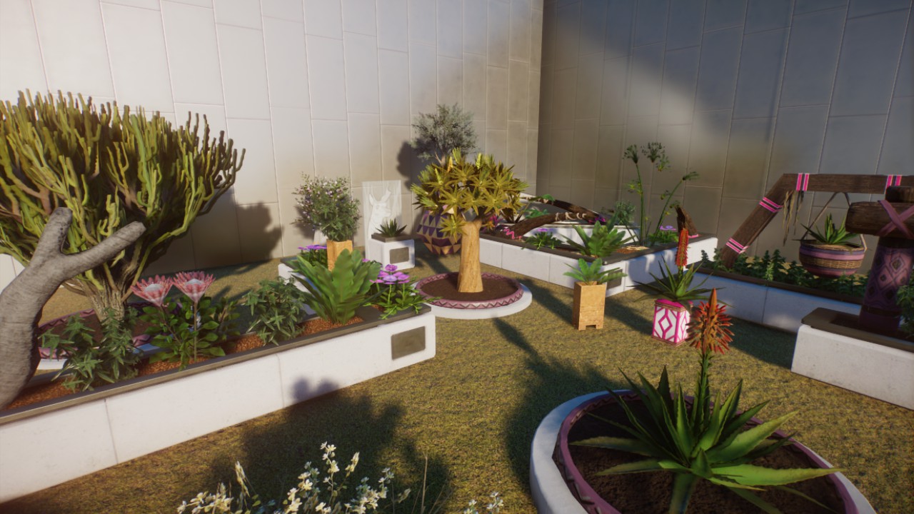 Urban Africa Path Planters