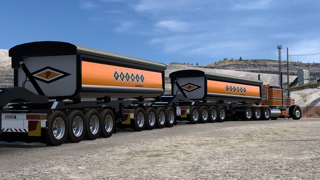 Premay Equipment Skin for the CAM Howard Side Tipper