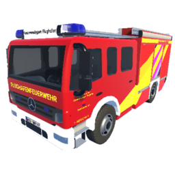 Mercedes-Benz Atego - WF FEG Flughafenfeuerwehr Finniemmalygart-Flughafen 1-HLF20/16-1