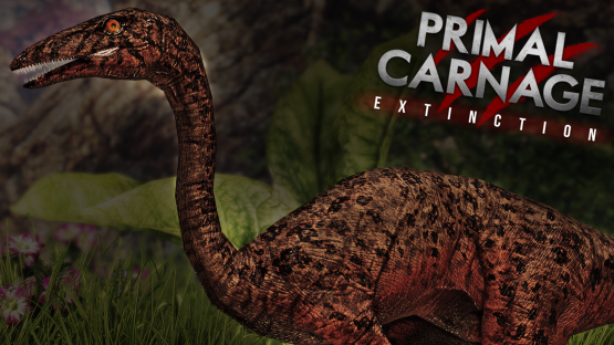 Melanistic Compsognathus