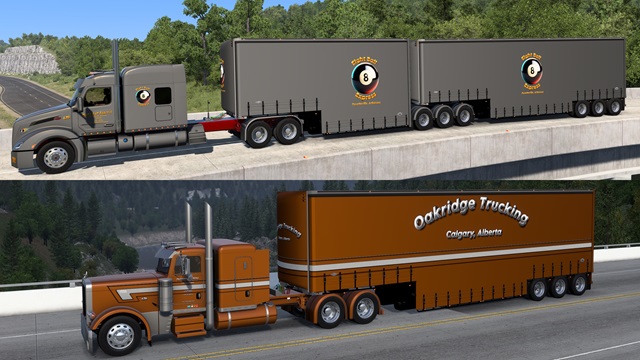 Two Skins for the CAM Freighter Belly Deck. All Chain Types