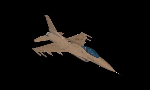 Lazer Cut F-16C CHS