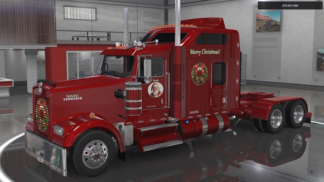 Santa 6 Truck Skin Pack. Works on all cabs