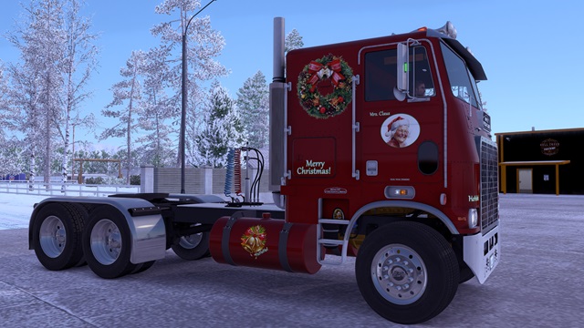 Santa 4 Cabover Skin Pack. All Cabs including FLB and K100 Drom
