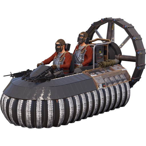 Hovercraft-armed