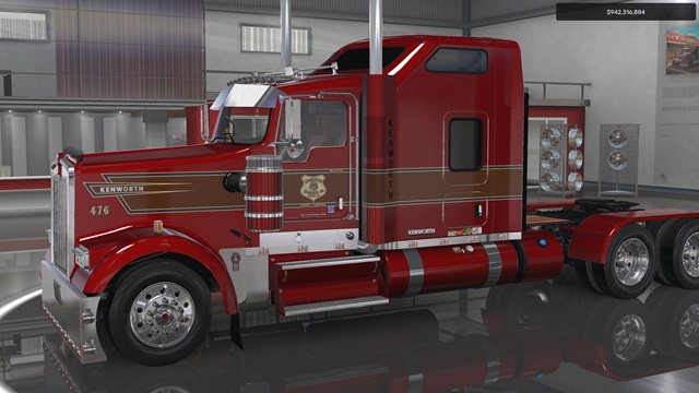McGinty"s Trucking Skin for the SCS W900. All Cabs