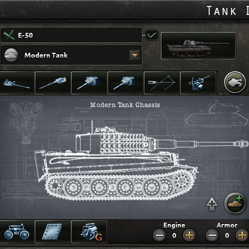 Modern Tank Buff+Cannon