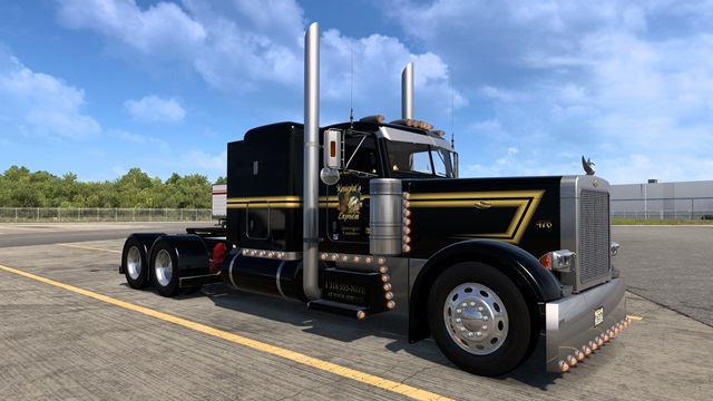 Knight's Express Skin for Dom's 379. All cabs