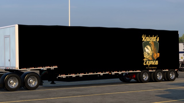 Knight's Express Skin for Dro Modding's Kaylin Siebert Step Deck