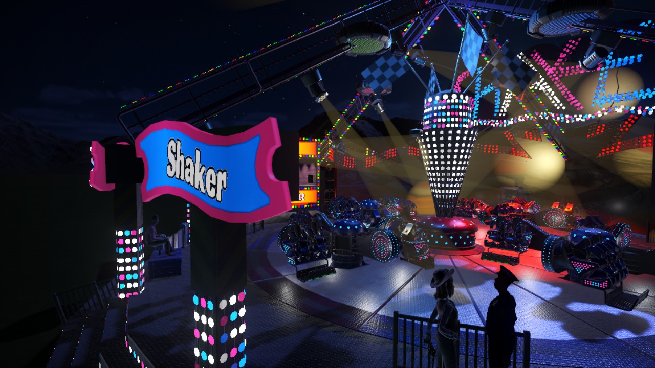 Shaker update light and skin
