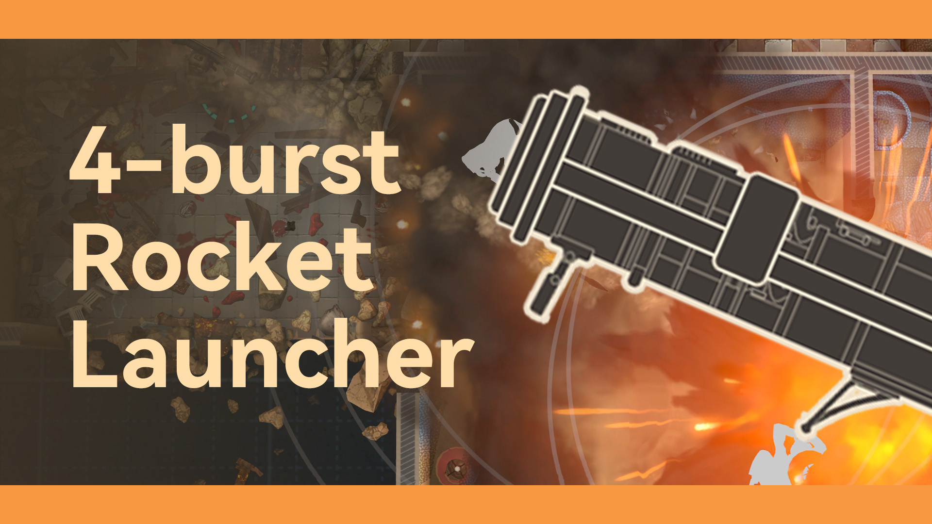 4-burst Rocket Launcher & Extra Equipment
